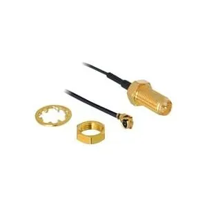 Delock MHF/U.FL Stecker > RP-SMA Buchse, Adapter