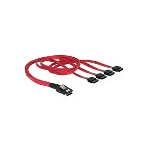 Delock Adapterkabel mini SAS 36 Pin (SFF 8087) > 4x SATA