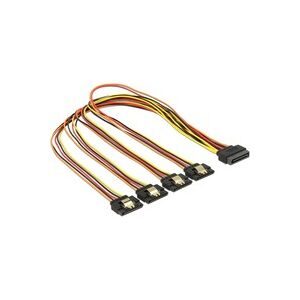 DeLOCK - Spannungsversorgungs-Verlängerungskabel - SATA-Stromstecker (M)
