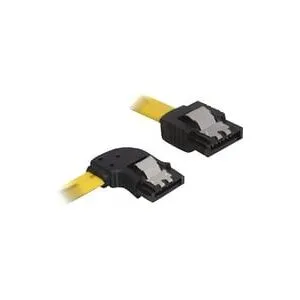 Delock SATA Kabel gerade > nach links gewinkelt