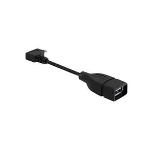 Delock USB-OTG-Kabel  Micro-USB B - USB-A 0.11 m