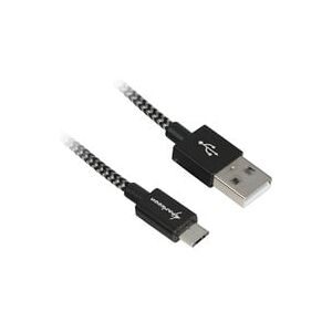 Sharkoon USB 2.0 Kabel, USB-A Stecker > Micro-USB Stecker