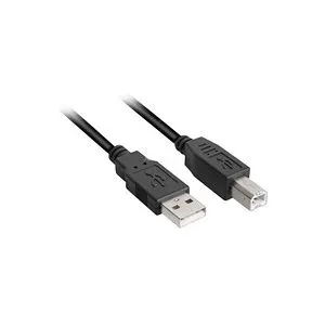 Sharkoon USB 2.0 Kabel, USB-A Stecker > USB-B Stecker
