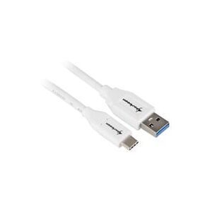 Sharkoon USB 3.2 Gen 2 Kabel, USB-A Stecker > USB-C Stecker