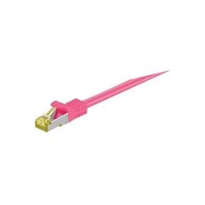 Goobay Patchkabel RJ-45 SFTP, mit Cat 7 Rohkabel