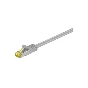 Goobay RJ-45 Patchkabel Cat 6.a S/FTP (PIMF), mit Cat.7 Rohkabel