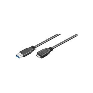 Goobay USB 3.2 Gen 1 Kabel, USB-A Stecker > Micro-USB Stecker (Typ B)