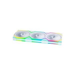 Lian Li Lian Li UNI FAN SL Wireless ARGB PWM Lüfter, 3er-Pack inkl. Controller - 120 mm PC-Gehäuse-Lüfter Weiß (B x H x