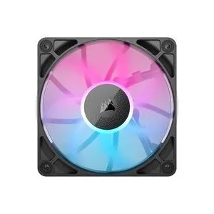 Corsair iCUE LINK RX120 RGB PC-Gehäuse-Lüfter Schwarz (B x H x T) 120 x 120 x 25 mm inkl. LED-Beleuchtung