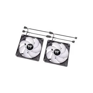 Thermaltake - CT120 ARGB Sync PC Computergehäuse Ventilator Schwarz, Weiß 2 Stück(e)