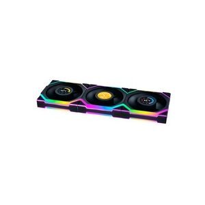 Lian Li Lian Li UNI FAN SL Wireless LCD Lüfter, ARGB, PWM, 3er-Pack inkl. Controller PC-Gehäuse-Lüfter Schwarz (B x H x