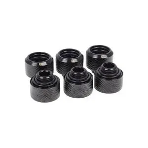 Alphacool Eiszapfen 16mm HardTube Anschraubtülle G1/4, Schrauben-Set