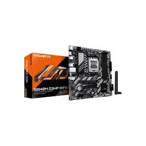Gigabyte B840M D3HP WIFI6E Mainboard Sockel (PC) AMD® AM5 Formfaktor (Details) Micro-ATX Mainboard-Chipsatz AMD® B840