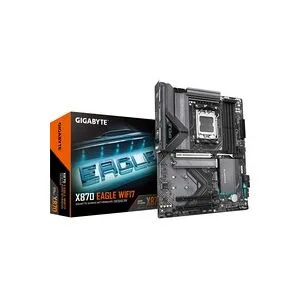 Gigabyte GA-X870 EAGLE WIFI7 (AM5) (D) Mainboard Sockel (PC) AMD® AM5 Formfaktor (Details) ATX Mainboard-Chipsatz AMD®