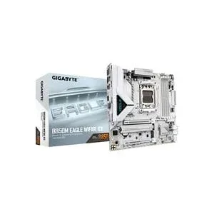 Gigabyte B850M EAGLE WF6E ICE Mainboard Sockel (PC) AMD® AM5 Formfaktor (Details) Micro-ATX Mainboard-Chipsatz AMD®