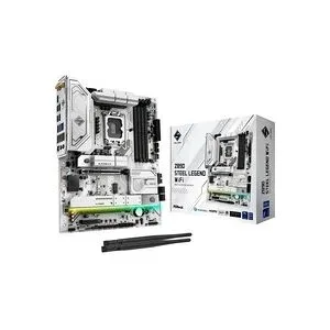 ASRock Z890 Steel Legend WiFi Mainboard Sockel (PC) Intel® LGA 1851 Formfaktor (Details) ATX Mainboard-Chipsatz Intel®