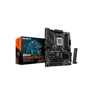 Gigabyte B840 GAMING X WF6E Mainboard Sockel (PC) AMD® AM5 Formfaktor (Details) ATX Mainboard-Chipsatz AMD® B840