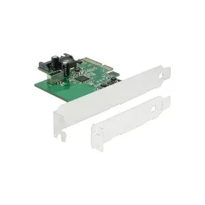 Delock PCIe Karte > 1x int. USB 3.2 Gen 2 Key A 20 Pin, Schnittstellenkarte