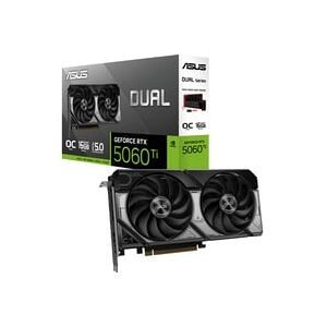 ASUS Dual GeForce RTX 5060 Ti 16GB GDDR7 OC Edition (NVIDIA, Grafikkarte)