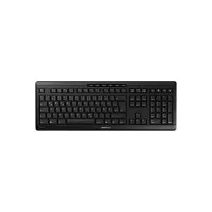 Cherry - STREAM Keyboard wireless, Deutsches Layout, QWERTZ-Tastatur, kabellose Tastatur, Schwarz