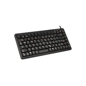 Cherry Kompakttastatur G84-4100, ultraflach, QWERTZ, USB-Anschluss, für Slim Line PCs, schwarz