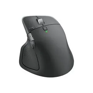 LOGITECH MX Master 4 Maus, Logi Bolt USB-C-Empfänger, Bluetooth® Low Energy, 8000 dpi, Optisch mit Laserdioden, Grafit