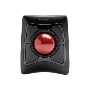 Kensington Expert Dual Kabellose Ergonomische Trackball-Maus K72359WW Optisch Scroll Ring Für Rechts- und Linkshänder Bluetooth/USB-A Nano Receiver Schwarz