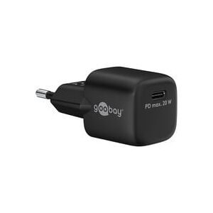 Goobay USB-C Schnellladegerät Nano, PD, GaN, 20 Watt