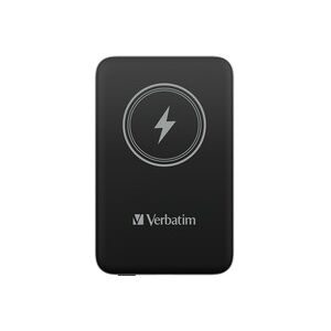 Verbatim Charge n Go Magnetic Wireless Powerbank 10000 mAh Fast Charge, Quick Charge 3.0, USB PD 3.0, Adaptive Fast