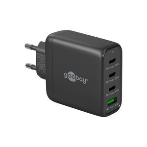 Goobay USB-C Multiport-Schnellladegerät, PD, GaN, 68 Watt