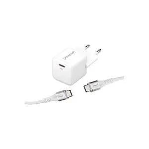 Intenso Power Adapter W30C GaN + C315C USB-C Kabel, Ladegerät