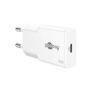 Goobay USB-C PD GaN Schnellladegerät Slim (30 W)