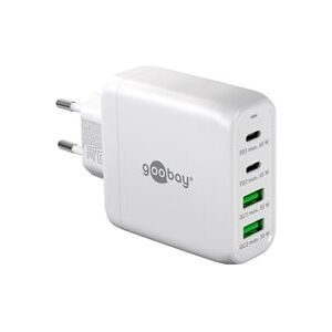 Goobay USB-C Multiport-Schnellladegerät, PD, GaN, 68 Watt