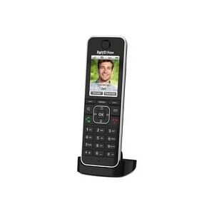 FRITZ! Schnurloses Telefon VoIP FRITZ!FON C6 Black Edition Anrufbeantworter, Babyphone, Freisprechen, PIN Code