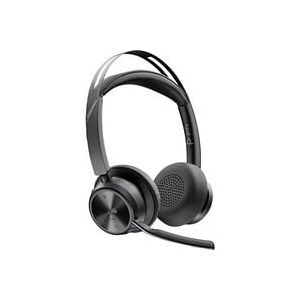 HP Poly Voyager Focus 2 Microsoft Teams Certified On Ear Headset Bluetooth® Stereo Schwarz Noise Cancelling Headset