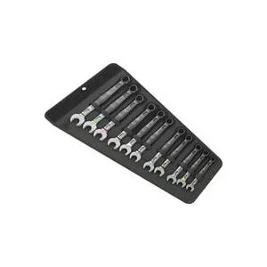 Wera 05020231001 6003 Joker 11 Set 1 Ring-Maulschlüssel-Satz 11teilig Schlüsselweite (Metrisch) 8 - 19 mm