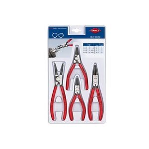 Knipex 00 20 03 V02 Seegeringzangen-Set Passend für (Seegeringzangen) Außen- und Innenringe 19-60 mm, 12-25 mm 10-25 mm,