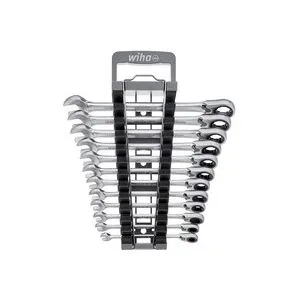 Wiha 44661 Ring-Maulschlüssel-Satz 12teilig Schlüsselweite (Metrisch) 8 - 19 mm