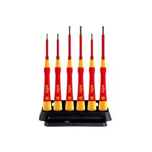Wiha Wiha PicoFinish, 360 g Elektriker, VDE, Elektronik- u. Feinmechanik Schraubendreher-Set 7teilig Kreuzschlitz