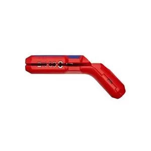Knipex 16 95 01 SB ErgoStrip Kabelentmanteler Geeignet für Rundkabel, Feuchtraumkabel, Datenkabel, Koaxialkabel 4.8 bis