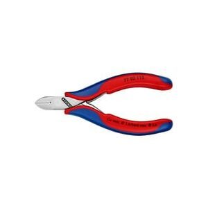 Knipex 77 02 115 Elektronik- u. Feinmechanik Seitenschneider mit Facette 115 mm