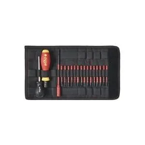 Wiha TorqueVario-S electric VDE Drehmoment-Schraubendreher-Set 19teilig 1 - 5 Nm DIN EN ISO 6789