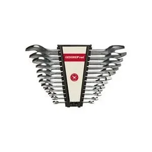 Gedore RED 3300960 R05105012 Doppel-Maulschlüssel-Satz 12teilig Schlüsselweite (Metrisch) 6 - 32 mm