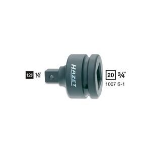 Hazet 1007S-1 1007S-1 Steckschlüssel-Adapter 20 mm 3/4 Zoll Antrieb 3/4 (20 mm) 56 mm 1 St.
