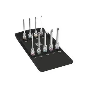 Wera Zyklop Steckschlüssel-Bit-Einsatz-Set 1/2 (12.5 mm) 9teilig 05004212001