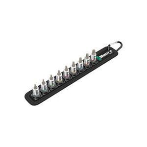 Wera 8767 A 05003882001 Innen-TORX Steckschlüssel-Bit-Einsatz-Set 9teilig 1/4 (6.3 mm)