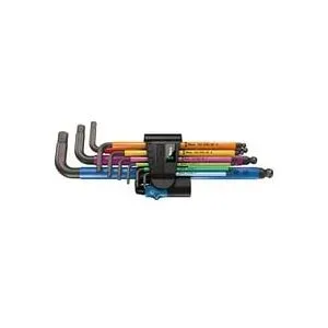 Wera 950 SPKL Innen-Sechskant Winkelschraubendreher-Set 1.5 mm, 2 mm, 2.5 mm, 3 mm, 4 mm, 5 mm, 6 mm, 8 mm, 10 mm