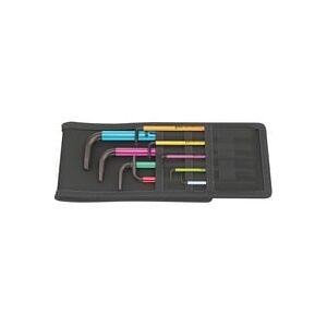 Wera 950/9 Winkelschraubendreher-Set 5/64 Zoll, 3/32 Zoll, 1/8 Zoll, 5/32 Zoll, 3/16 Zoll, 7/32 Zoll, 1/4 Zoll, 5/16