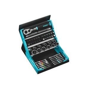 Hazet SmartCase 2200SC-2 Bit-Set 50teilig Innen-Sechskant, Schlitz, Kreuzschlitz Phillips, Kreuzschlitz Pozidriv,