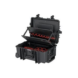 Knipex Robust 45 00 21 37 LE Elektriker Werkzeugkoffer unbestückt